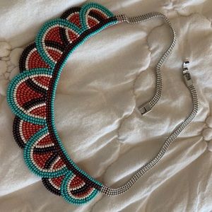 Amazing beaded necklace